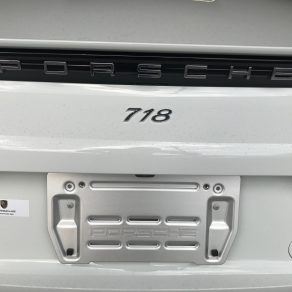 718 Boxsterにコーティング＆レーダー探知機＆セキュリティ取付!!