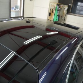 メルセデス・ベンツ　Ｅ220ｄセダン　アウディＡ4オールロードクワトロ　コーティング　フィルム施工