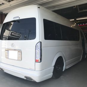 ハイエースをスマートキー化!!