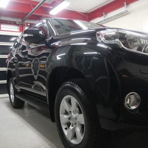 トヨタ ランドクルーザープラド コーティング ガラス撥水