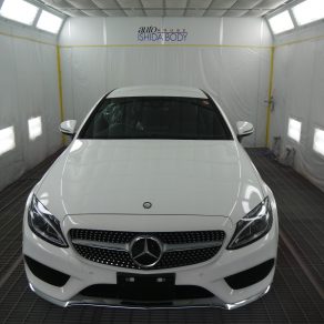 メルセデス・ベンツ Ｃ１８０クーペ コーティング ホイールコーティング