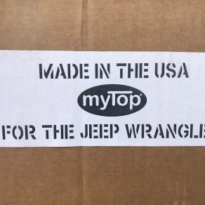 MY TOP入荷!!ラングラー4Door用