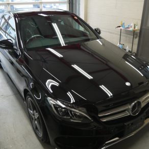 メルセデス・ベンツ Ｃ１８０　スマート コーティング ホイールコーティング！！