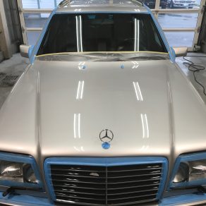 W124を綺麗に!!