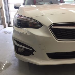 スバル　インプレッサ　GT6 ボディガラスコーティング　