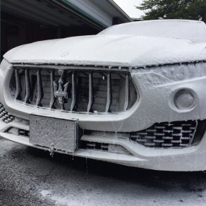 セキュリティチェック＆ハンドスノーウォッシュ！！