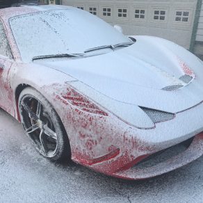 ハンドスノーウォッシュ+サブウーファー取付!!