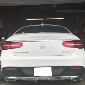 GELクーペ350Dにヒッチメンバー取付!!