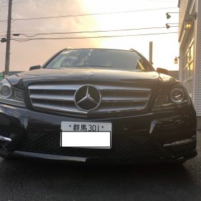 メルセデスC200ステーションW納車　高崎市H様。