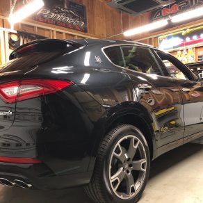 レヴァンテ、ギブリにTVキャンセラー＆フィルム施工＆コーティング＆レーダー探知機!!