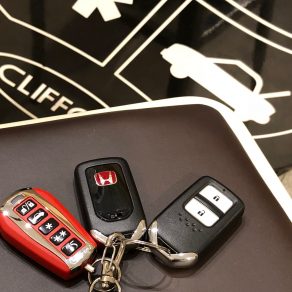 CIVIC TYPE Rに盗難防止ブラックジャック取付!!