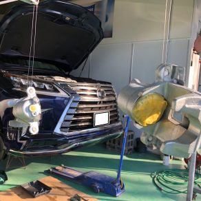 レクサスLXキャリパー塗装!!
