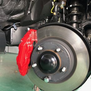 レクサスLX570キャリパー塗装!!