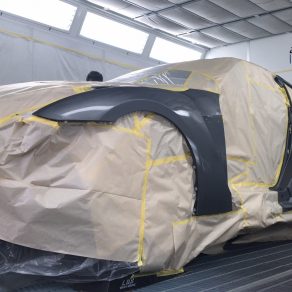 【動画付】GT-R NISMO KBLダークマットグレー塗装!!STANDOX。