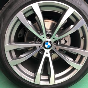 BMW X6ホイール修理＆ペイント!!
