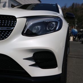 GLC43にボディーコーティング＆ホイールコート施工!!