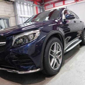 GLCとCLCクーペに断熱フィルム＆コーティング施工!!