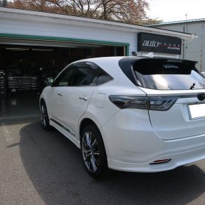 新車から3年経過のハリアーボディーコーティング施工!!