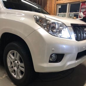 150プラドにCLIFFORDセキュリティ取付!!エンジンスターター対応。