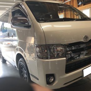 レジアスエースにセキュリティ＆ナビゲーション他取付!!