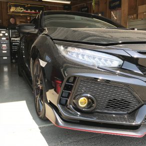 シビックタイプＲ　ＦＫ8にナビゲーション、ドライブレコーダー、レーダー探知機取付!!