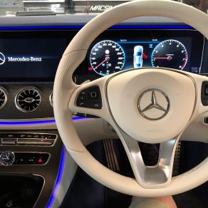 【動画付】今日はホワイトEクーペにセキュリティ取付!!