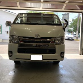 【動画付】レジアスエースにエコテクトナノプラスコーティング!!