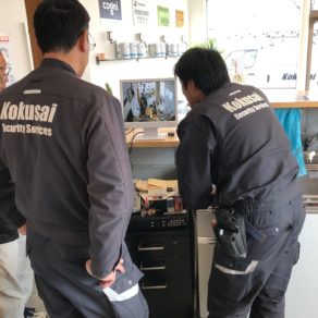 お預かり中のお車を24H365日しっかり監視しています!!