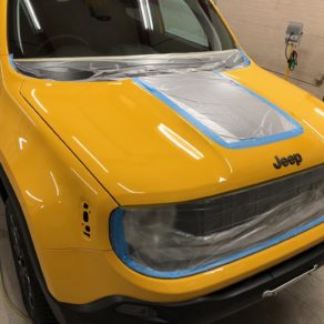 ジープ レネゲードにコーティング施工!!