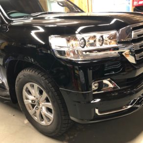 ランクル200後期のリレーアタックブロック!!純正エンジンスターター対応しています。