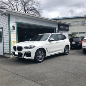 BMW X3 G01に前後録画ドライブレコーダー取付!!