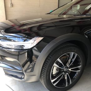 Volvo V90のボディーコーティング＆クリアーガード＆ドライブレコーダー等取付‼