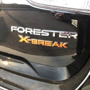 フォレスターX-BREAKにナビゲーション、セキュリティ取付!!