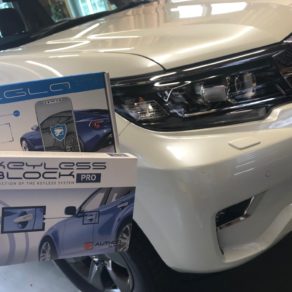 ランクルプラドにリレーアタック対策のキーレスブロック＆デジタルイモビライザーのイグラ取付！！