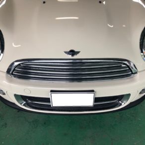 MINIにLEDヘットライト＆ヘットライトリフレッシュ！！