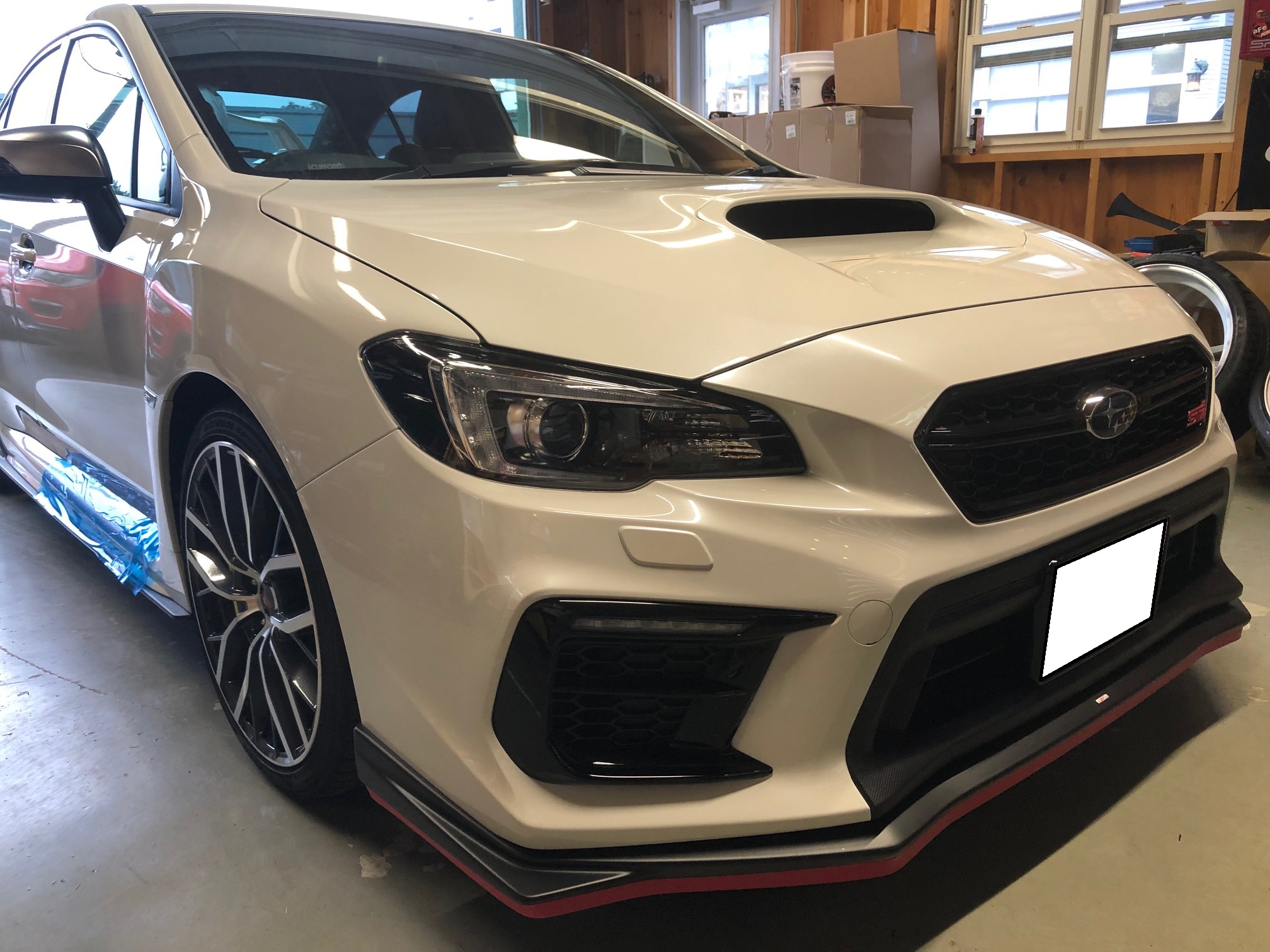 送料無料 1/10 塗装済 未走行 タミヤ スバル WRX STI NBR