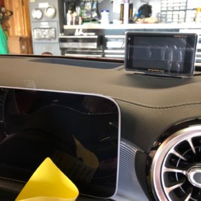 W177 Aクラスにドライブレコーダー＆レーダー探知機＆コーティング施工！！