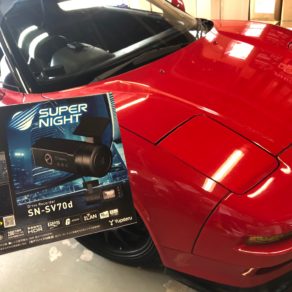 NSXにドライブレコーダー取付！！