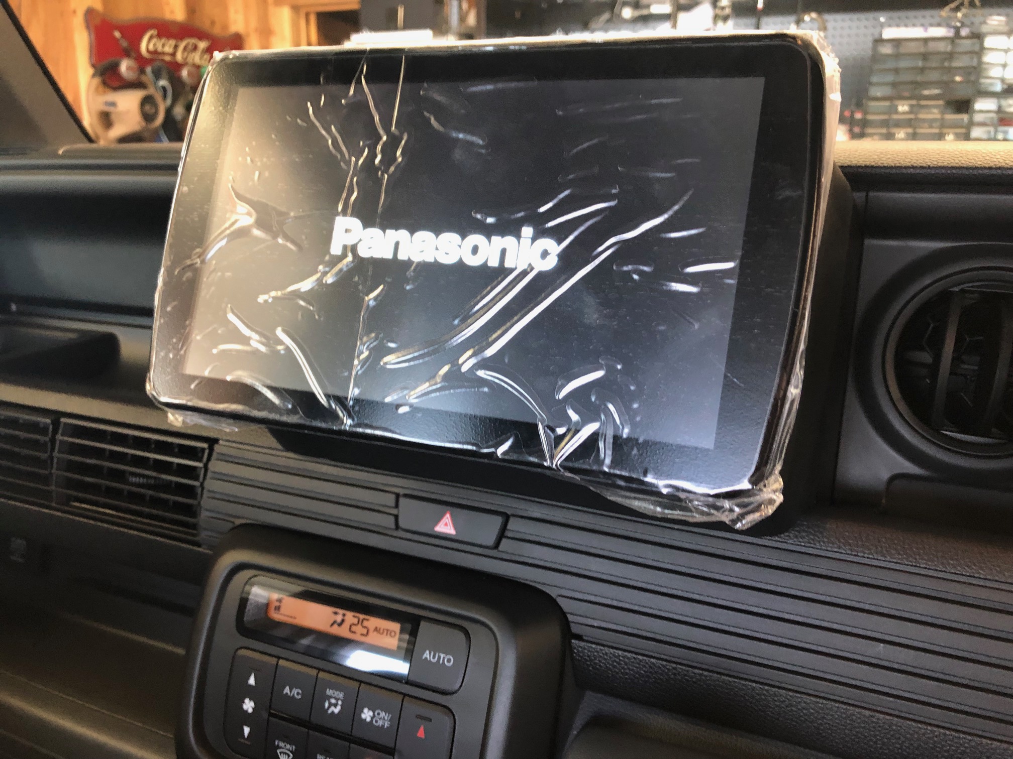 動画付 N Vanにg6クリフォード ナビ ドライブレコーダー取付 板金 塗装 コーティング カーセキュリティのオートハウス イシダボデー