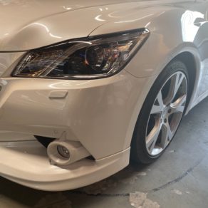 クラウンにクリアー断熱フィルム施工！！