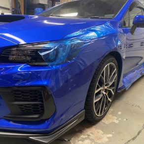 WRX STIファイナルにセキュリティ施工！！