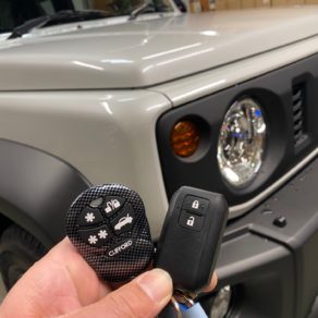 ジムニーシエラにクリフォードセキュリティ取付！！