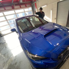 WRX STIエコテクナノプラスコーティング!!