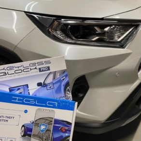 【動画付】RAV4ハイブリットにオーサーキーレスブロックとイグラ、ボディーコーティング他！！