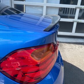BMW4シリーズクーペにカーボンパーツ取付!!