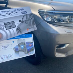 プラド１５０後期にデジタルイモビライザー＆リレーアタック対策！！