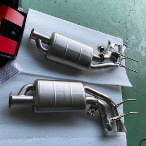 AMG G63 W463にアクラポヴィッチエグゾースト取付！！