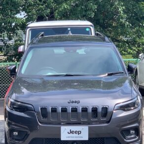 Jeep Cherokee   NIGHT EAGLE コーティング開始～