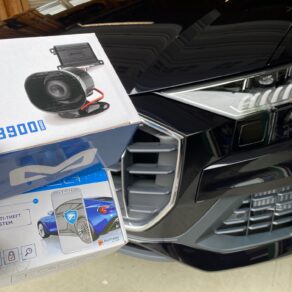 【動画付】AUDI Q8にセキュリティ＆レーザーレーダー探知機取付！！