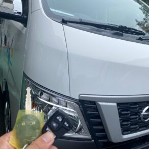 キャラバンにVIPERセキュリティ取付！！